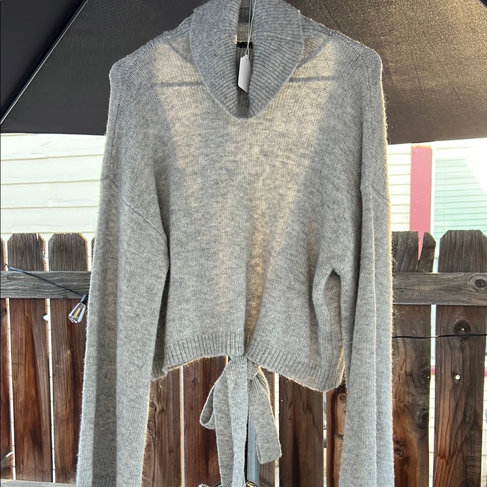 Cozy Gray Women's Sweater